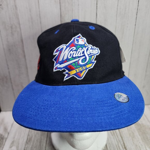 Vtg MLB World Series Atlanta Braves Athletic Baseball Cap 1999 Adjustable -NEW! - Picture 1 of 11